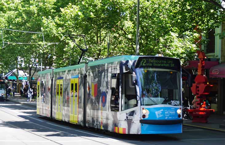 Yarra Trams Combino 3509 Art Tram